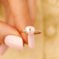 Bitty Pearl Ring Gallery Thumbnail