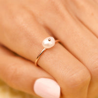 Bitty Pearl Ring Gallery Thumbnail