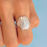 Flat Shell Ring Gallery Thumbnail