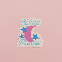 Stay Wild Moon Child Sticker Gallery Thumbnail