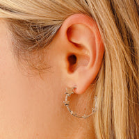 Starlight Hoop Earrings Gallery Thumbnail