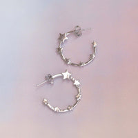 Starlight Hoop Earrings Gallery Thumbnail