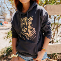 Tiger Face Hoodie Gallery Thumbnail