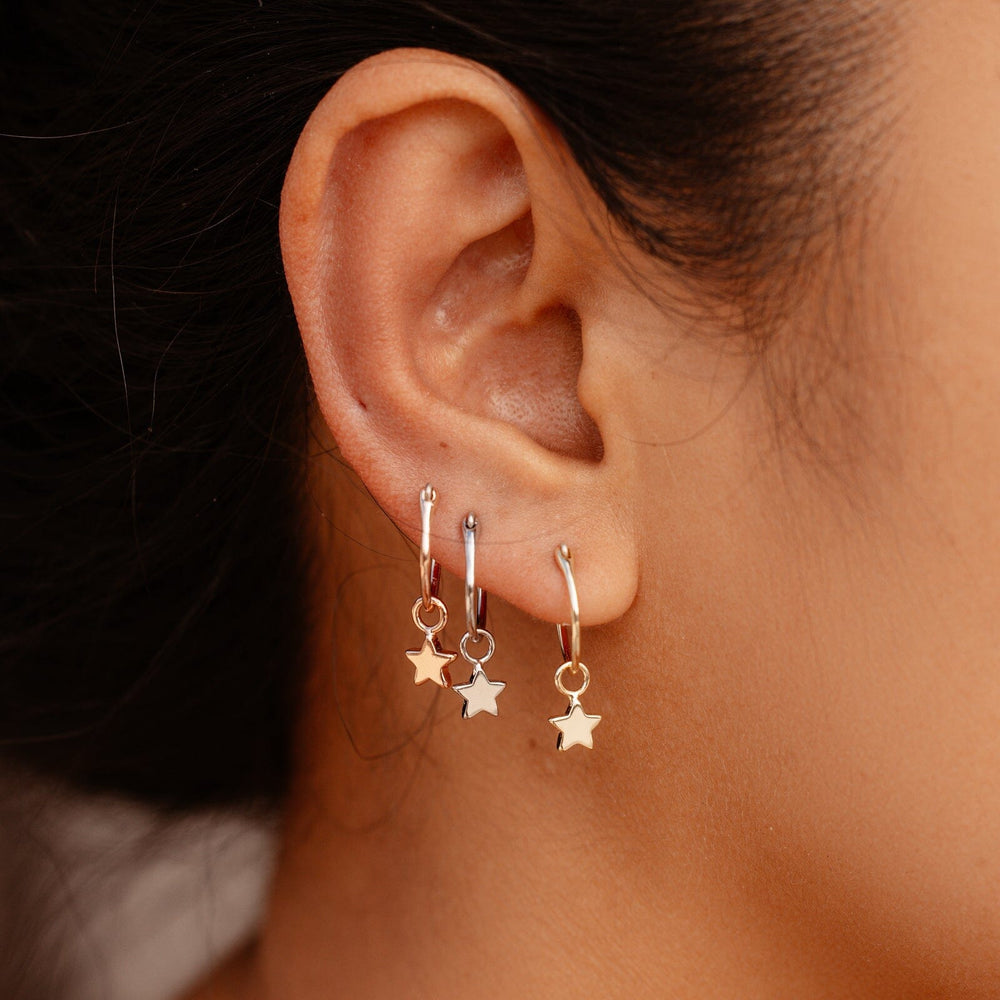 Star Hoop Earrings 4