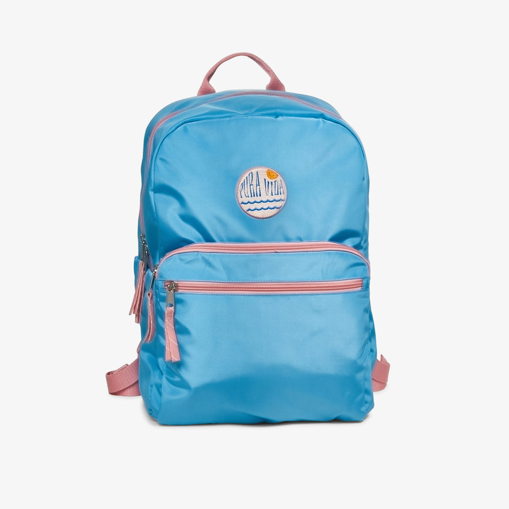 Dark Blossom Blue Functional Backpack 1