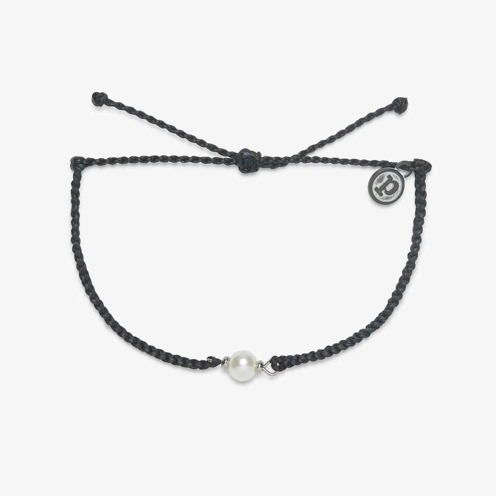 Simple Pearl Bead Charm Bracelet 1