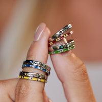 Slytherin™ House Ring Stack Gallery Thumbnail