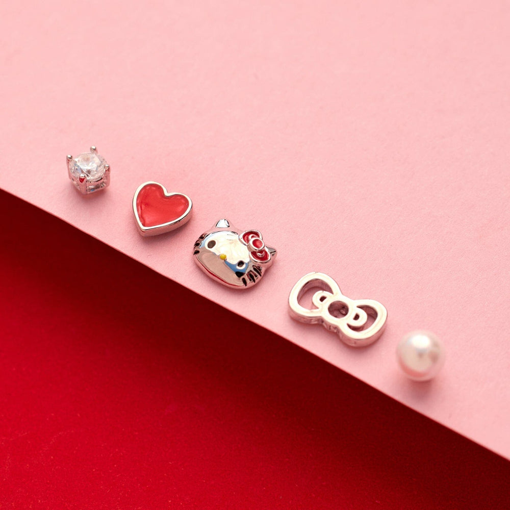 Hello Kitty Mix n Match Stud Earring Pack 4