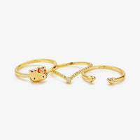 Hello Kitty Delicate Ring Stack Gallery Thumbnail