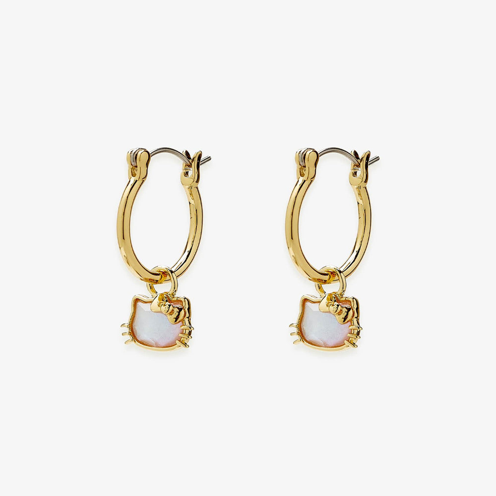 Hello Kitty Opal Hoop Earrings 1