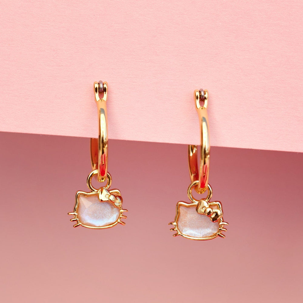 Hello Kitty Opal Hoop Earrings 5