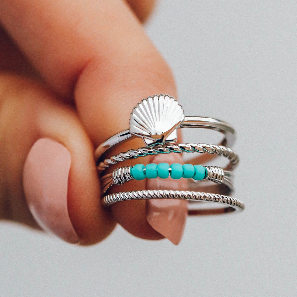 Shell Ring Stack 4