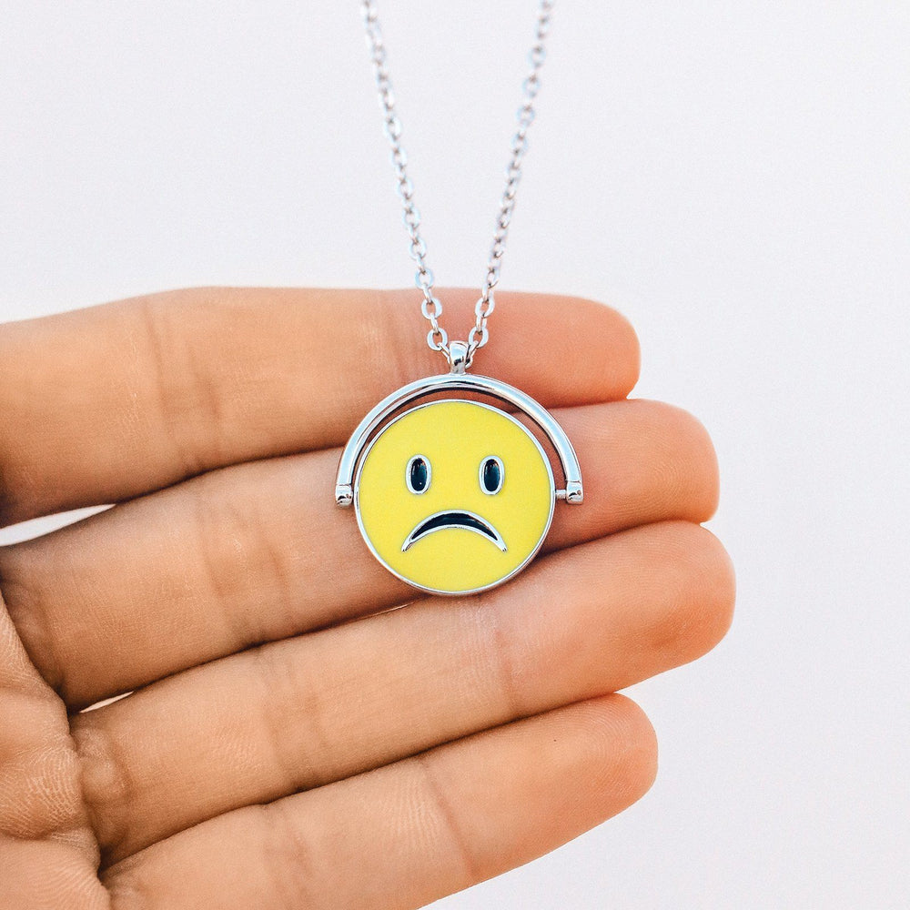 Happy Face Spinner Necklace 4