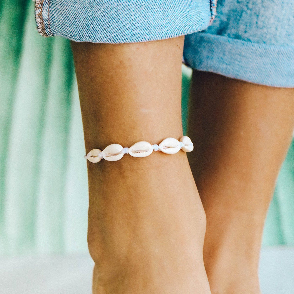 Knotted Cowries Anklet 4