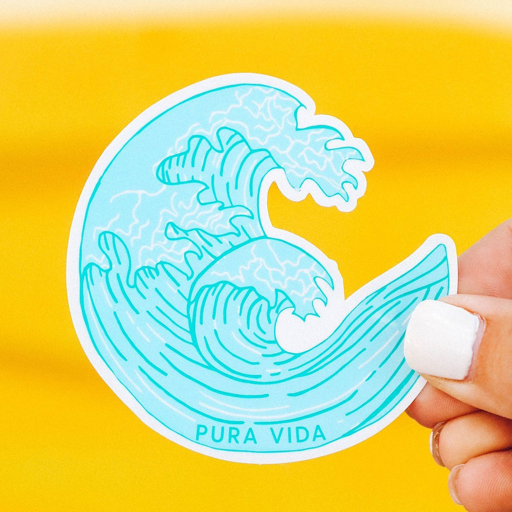 Crashing Waves Sticker 4