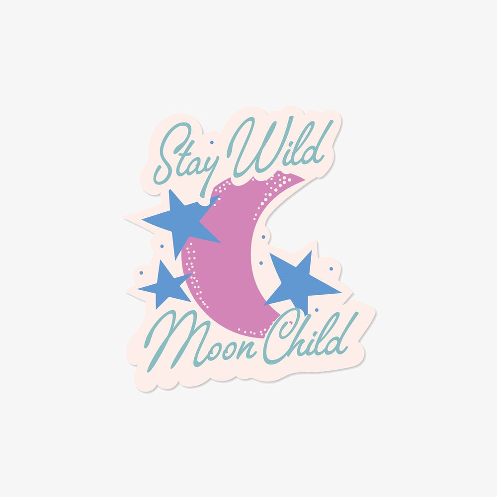 Stay Wild Moon Child Sticker 1