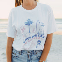 Waves for Days Tee Gallery Thumbnail