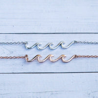 Delicate Wave Necklace Gallery Thumbnail