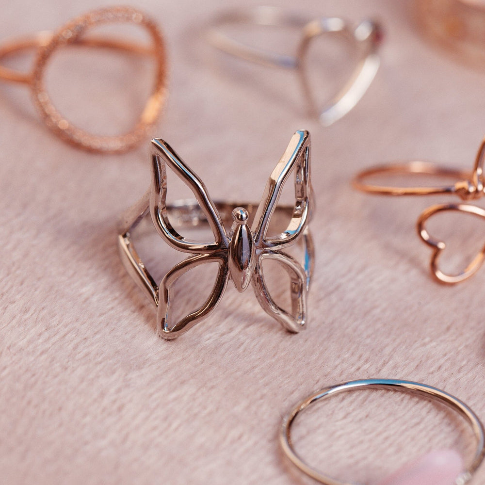 Butterfly Kiss Ring 5