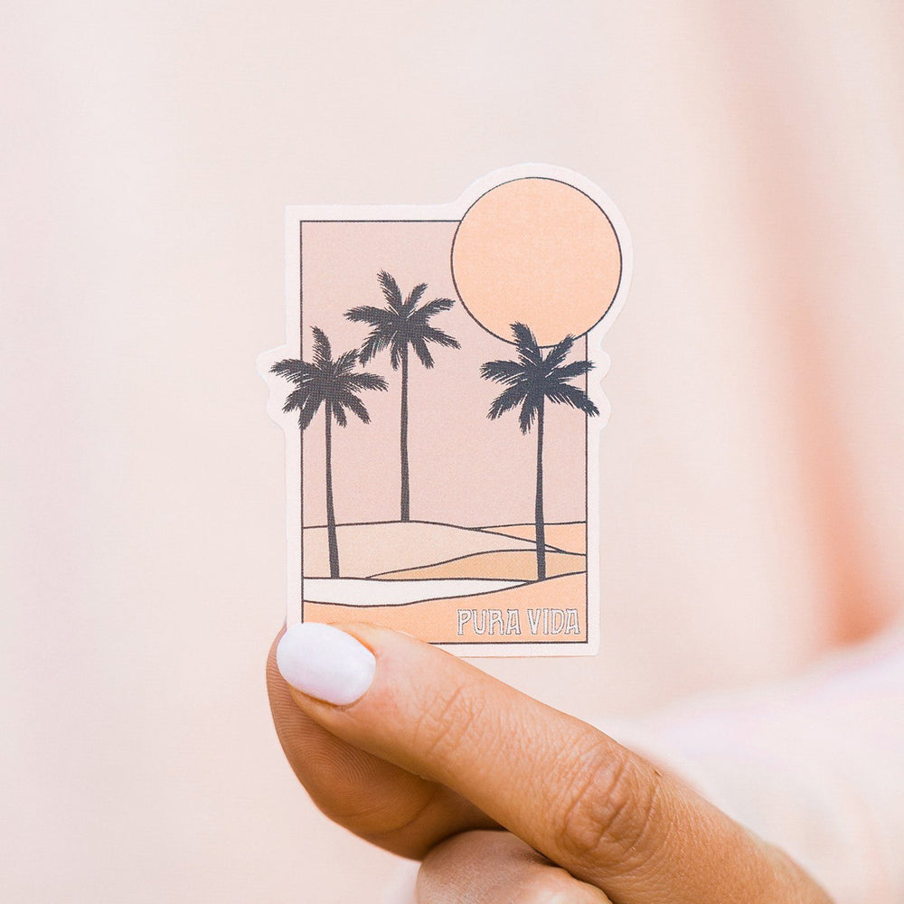 Desert Palms Sticker 2