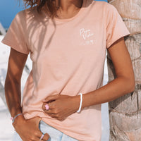 Summer Vibes Fitted Tee Gallery Thumbnail