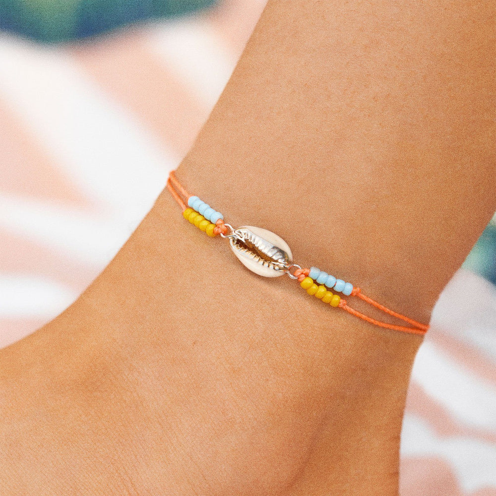 Ibiza Cowrie Charm Anklet 2