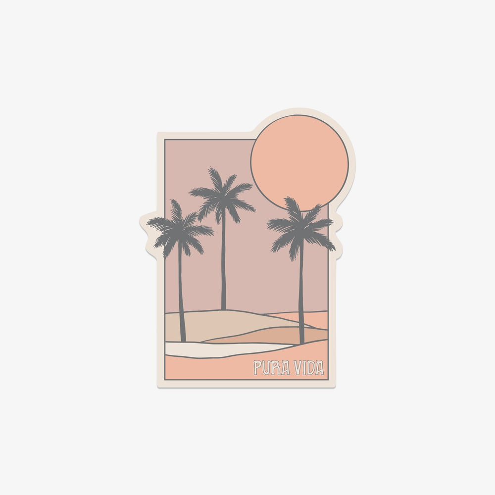 Desert Palms Sticker 1